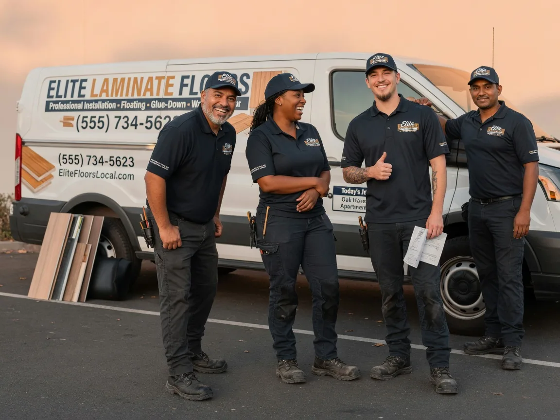 Laminate flooring installation company in De Soto, IA